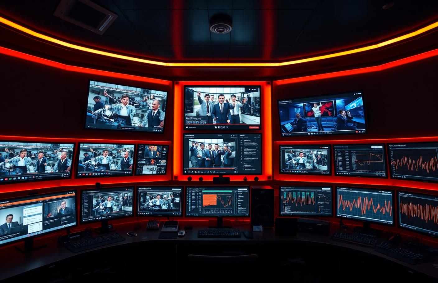 Multimedia campagne overzicht met tv, social en online kanalen