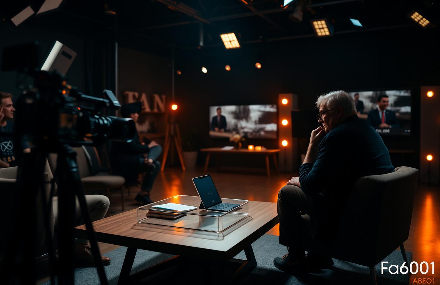 Branded content op televisie in de Silverstone Television-studio